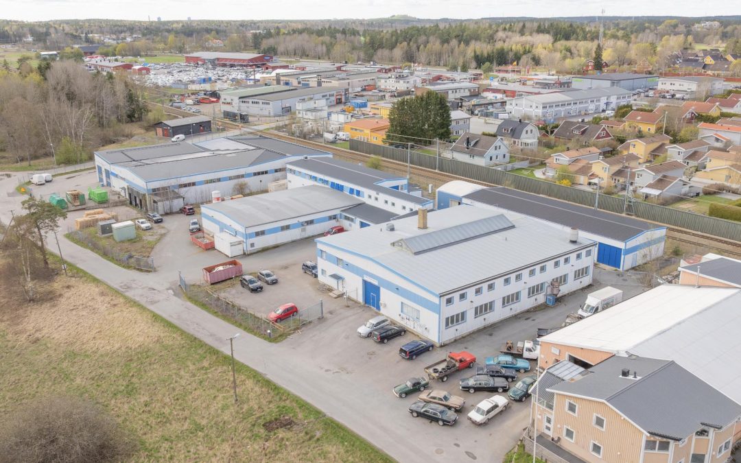 Frentab Fastigheter förvärvar lager- och lättindustrifastighet i Täby